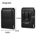 Custodia con clip da cintura verticale per iPhone Duo, Samsung Galaxy Z Fold8, Xiaomi 18 Fold - Nera