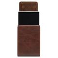 Custodia con clip da cintura verticale per iPhone Duo, Samsung Galaxy Z Fold8, Xiaomi 18 Fold - Colore caffè