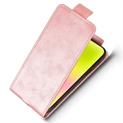 Huawei Pura 90 Pro Max Custodia verticale con supporto - Oro rosa
