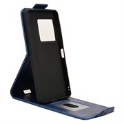 Sony Xperia 1 VIII Custodia verticale con supporto - Blu scuro