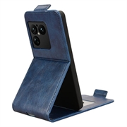 Sony Xperia 1 VIII Custodia verticale con supporto - Blu scuro