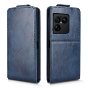 Sony Xperia 1 VIII Custodia verticale con supporto - Blu scuro