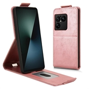 Sony Xperia 1 VIII Custodia verticale con supporto - Oro rosa