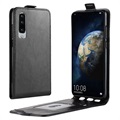 Custodia a Flip Verticale per Huawei P30 - Nera