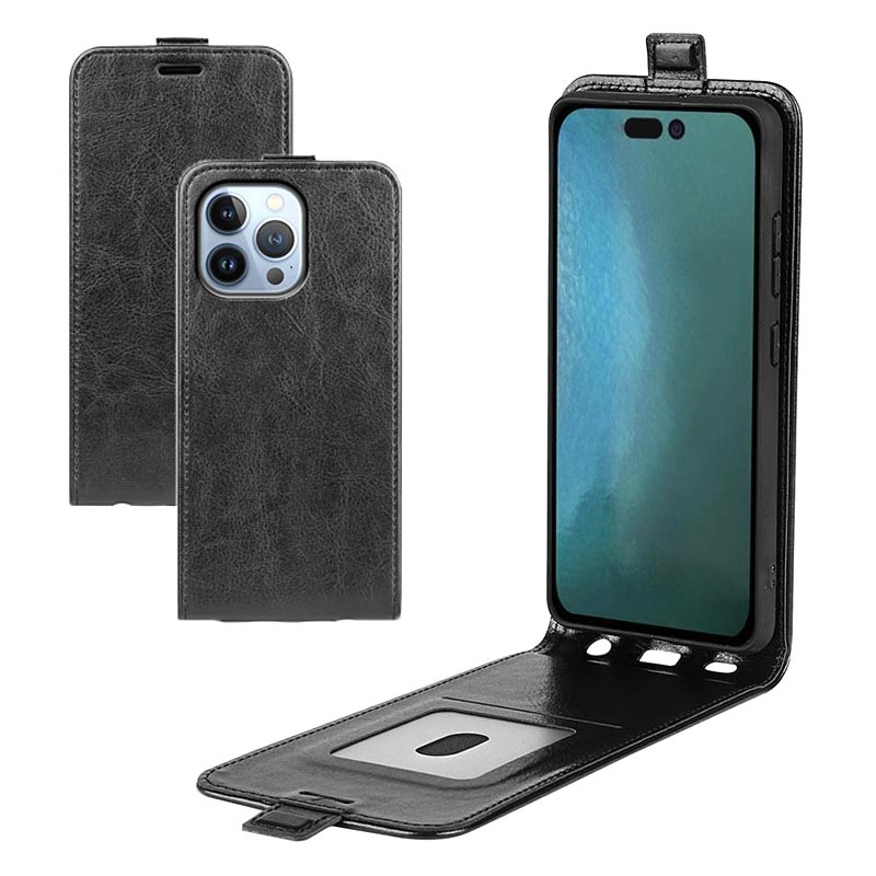 Custodia Luxury iPhone 13 Pro Max: Portafoglio Pelle con Cerniera