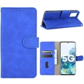 Custodia a Portafoglio Serie Vintage per Samsung Galaxy S20 FE/S20 FE 5G - Blu