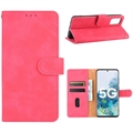 Custodia a Portafoglio Serie Vintage per Samsung Galaxy S20 FE/S20 FE 5G - Rosa Neon