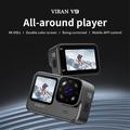 Action camera con doppio schermo Viran V9 4K 60FPS - Nero