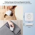 Stazione di ricarica wireless pieghevole 3 in 1 W-126 - Bianca