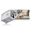 W05 Mini telecamera di sicurezza da interno WiFi 1080p con visione notturna - Bianca
