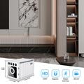 W05 Mini telecamera di sicurezza da interno WiFi 1080p con visione notturna - Bianca