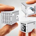W05 Mini telecamera di sicurezza da interno WiFi 1080p con visione notturna - Bianca