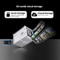 W05 Mini telecamera di sicurezza da interno WiFi 1080p con visione notturna - Bianca