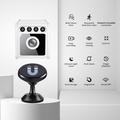 W05 Mini telecamera di sicurezza da interno WiFi 1080p con visione notturna - Bianca