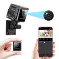 Mini telecamera di sicurezza WiFi W07 con rilevamento del movimento - Nera