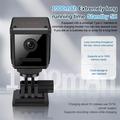 Mini telecamera di sicurezza WiFi W07 con rilevamento del movimento - Nera