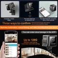 Mini telecamera di sicurezza WiFi W07 con rilevamento del movimento - Nera
