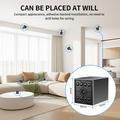 Mini telecamera di sicurezza WiFi HD W09 con rilevamento del movimento - Nera