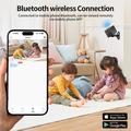 Mini telecamera di sicurezza WiFi HD W09 con rilevamento del movimento - Nera