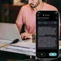 W100D AI Occhiali audio intelligenti Bluetooth con traduzione in tempo reale