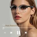 W100D AI Occhiali audio intelligenti Bluetooth con traduzione in tempo reale