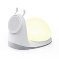 Caricabatterie wireless MagSafe W11 con design a forma di lumaca e luce notturna - Bianco