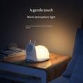 Caricabatterie wireless MagSafe W11 con design a forma di lumaca e luce notturna - Bianco