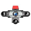W8 dash cam a 360 con 5 telecamere e risoluzione 4K, con Wi-Fi