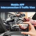 W8 dash cam a 360 con 5 telecamere e risoluzione 4K, con Wi-Fi