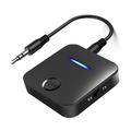 WB5 2-in-1 Trasmettitore e ricevitore Bluetooth 5.0 per TV, PC, auto - Nero