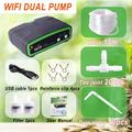 Kit di irrigazione a goccia con doppia pompa intelligente WiFi WD-01BDE