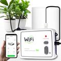 Sistema di irrigazione automatico per piante con doppia pompa e connessione Wi-Fi WD-01GDE - Bianco