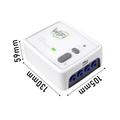 Sistema di irrigazione automatico per piante con doppia pompa e connessione Wi-Fi WD-01GDE - Bianco