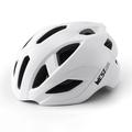 West Biking YP0708136 Casco da ciclismo con visiera magnetica - Bianco