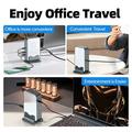 WLX-F8B Stazione di ricarica da tavolo a 8 porte GaN per laptop, tablet e telefoni - 200W