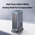 WLX-F8L Stazione di ricarica desktop GaN a 8 porte 660W - 6xUSB-C PD, 2xUSB-A QC3.0
