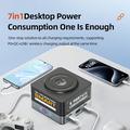 WLX-R8C Stazione di ricarica multifunzione 7 in 1 con adattatore di alimentazione - 80W