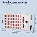 WLX-T2A Stazione di ricarica USB a 50 porte 200W - Bianca