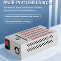 WLX-T2A Stazione di ricarica USB a 50 porte 200W - Bianca