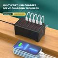 WT-268 Stazione di ricarica USB a 30 porte 150W - Nero