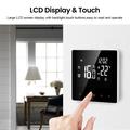 Termostato WiFi intelligente WT81 per riscaldamento a pavimento ad acqua - App Tuya, Alexa, Google Home