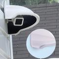 Schermo parasole/antipioggia in plastica montato a parete per telecamera di sorveglianza