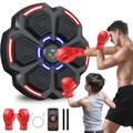 Macchina da boxe intelligente da parete con musica - Nero