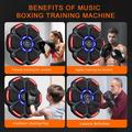 Macchina da boxe intelligente da parete con musica - Nero