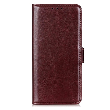 Custodia a Portafoglio per Samsung Galaxy A14/A14 5G con Chiusura Magnetica - Marrone