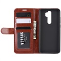 Custodia a Portafoglio per Xiaomi Redmi Note 8 Pro - Marrone