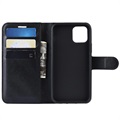 Custodia a Portafoglio per iPhone 11 con Chiusura Magnetica - Nera