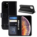 Custodia a Portafoglio per iPhone 11 Pro Max con Chiusura Magnetica - Nera