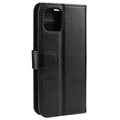 Custodia a Portafoglio per iPhone 11 Pro Max con Chiusura Magnetica - Nera