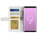 Custodia a Portafoglio per Samsung Galaxy Note9 con Supporto - Bianca